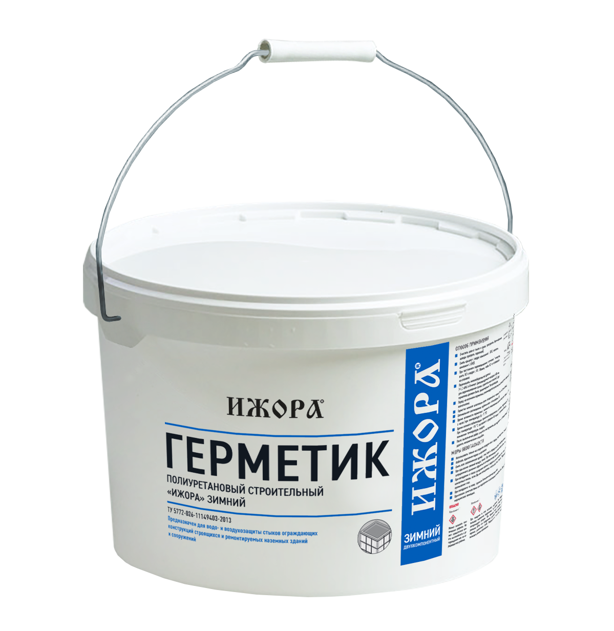 Герметик полиуретановый строительный «Ижора» и «Ижора» зимний